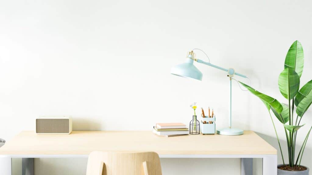 Bureau meublé